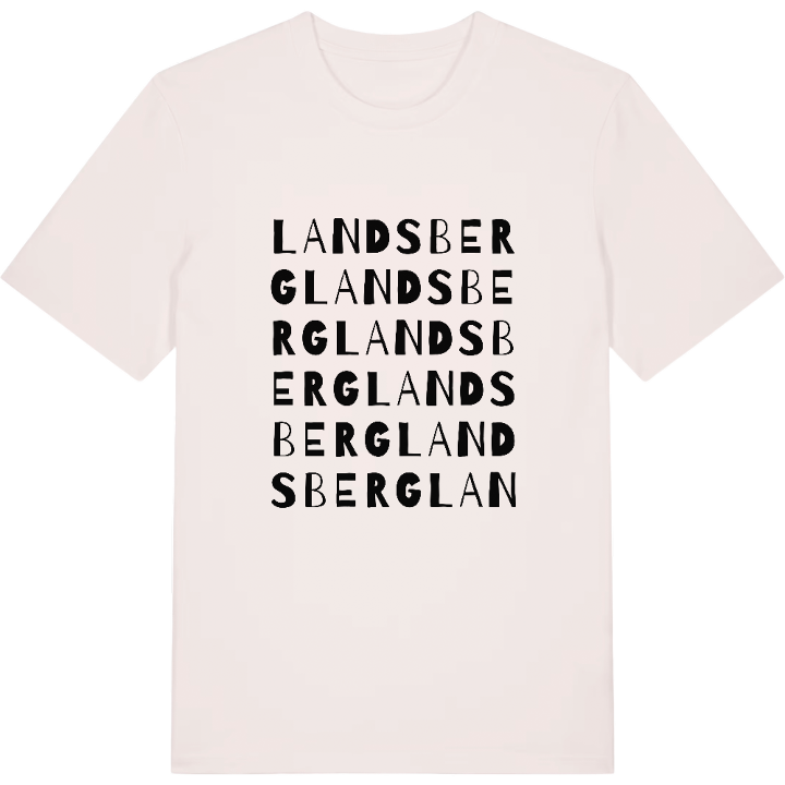 Landsberg ordlek t-shirt – t-shirt från PinShirt