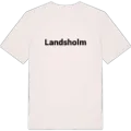 Landsholm fetstil t-shirt