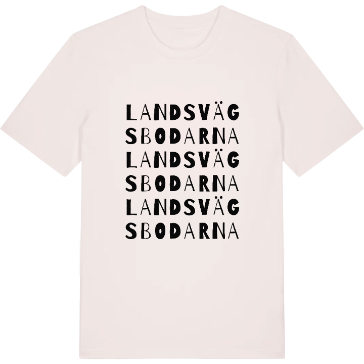 Landsvägsbodarna ordlek t-shirt – t-shirt från PinShirt
