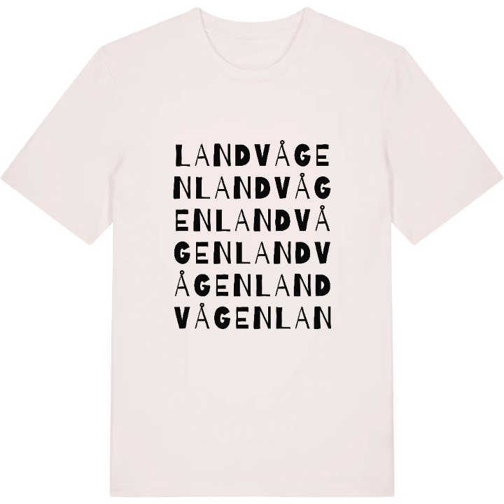 Landvågen ordlek t-shirt – t-shirt från PinShirt