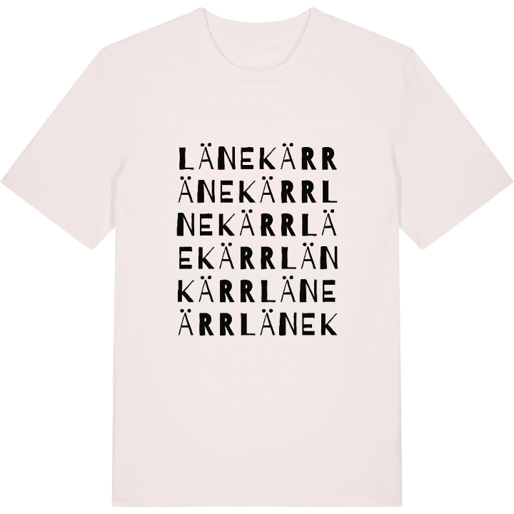 Länekärr ordlek t-shirt – t-shirt från PinShirt