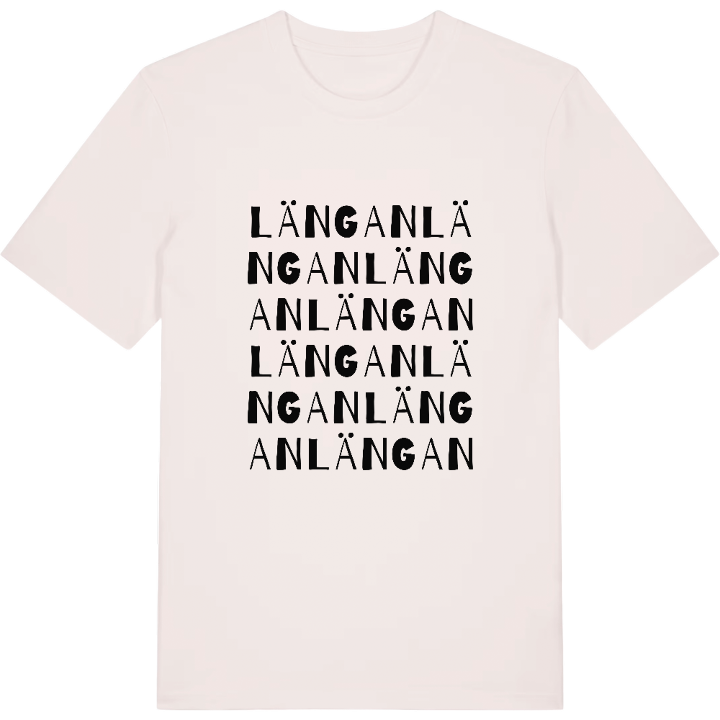 Längan ordlek t-shirt – t-shirt från PinShirt