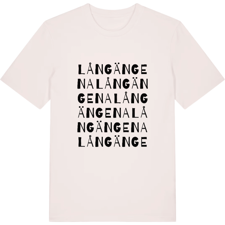 Långängena ordlek t-shirt – t-shirt från PinShirt