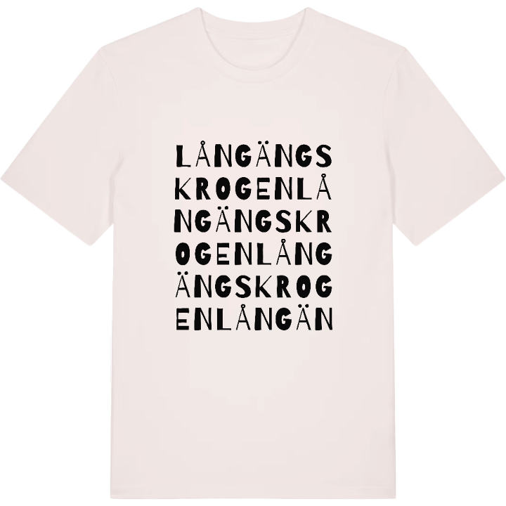 Långängskrogen ordlek t-shirt – t-shirt från PinShirt