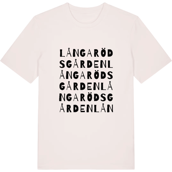 Långarödsgården ordlek t-shirt – t-shirt från PinShirt