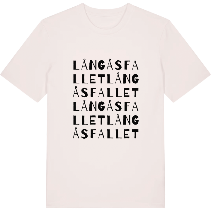 Långåsfallet ordlek t-shirt – t-shirt från PinShirt