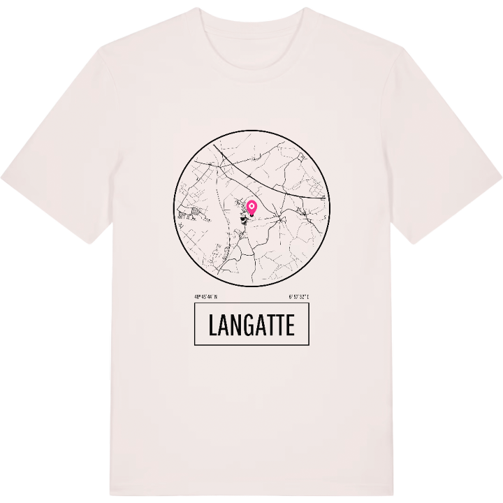 Langatte t-shirt – t-shirt från PinShirt