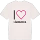 Jag älskar Långbacka t-shirt stort tryck