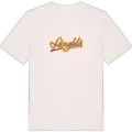 Långblå baseball t-shirt