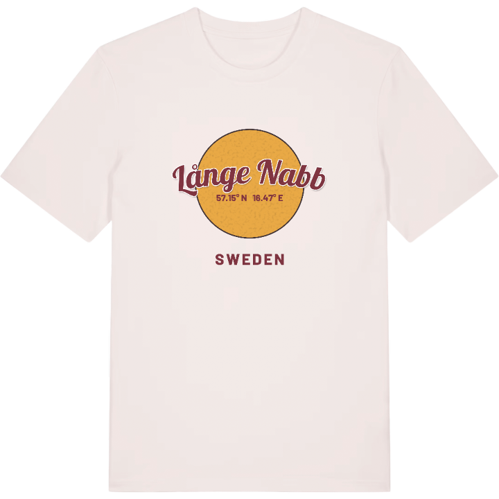 Långe nabb cirkel t-shirt – t-shirt från PinShirt