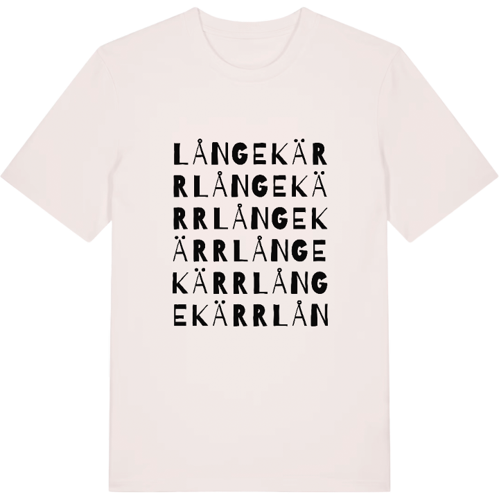 Långekärr ordlek t-shirt – t-shirt från PinShirt