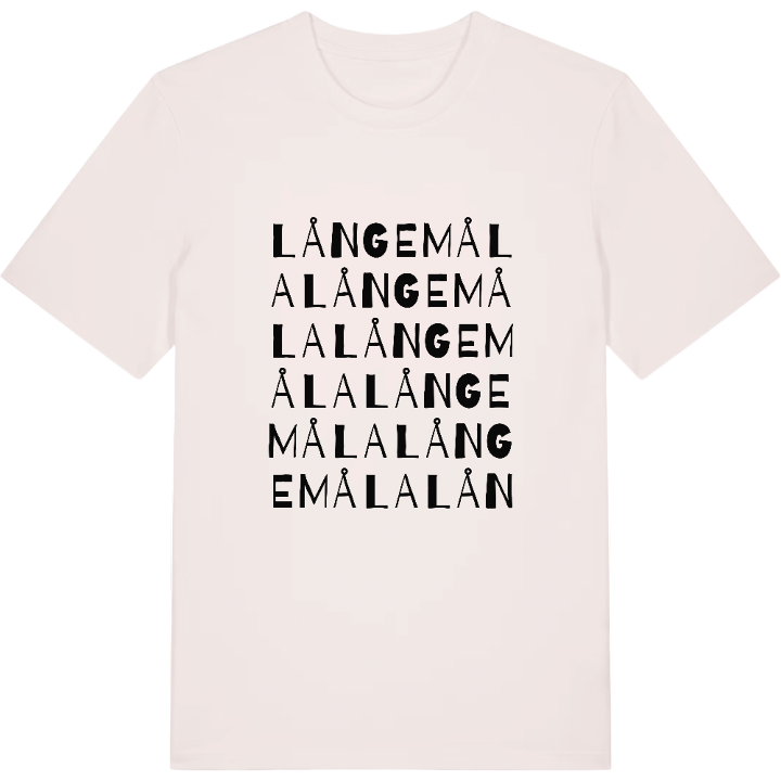 Långemåla ordlek t-shirt – t-shirt från PinShirt