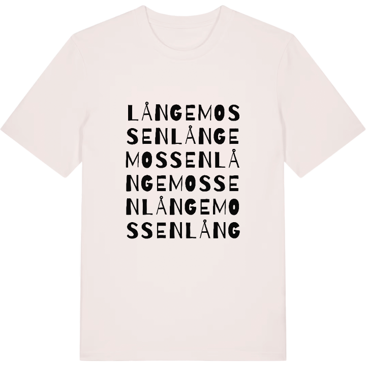 Långemossen ordlek t-shirt – t-shirt från PinShirt