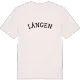 Lången böjd t-shirt