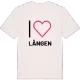 Jag älskar Lången t-shirt stort tryck