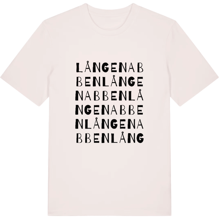 Långenabben ordlek t-shirt – t-shirt från PinShirt