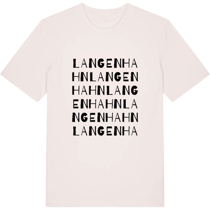 Langenhahn ordlek t-shirt – t-shirt från PinShirt