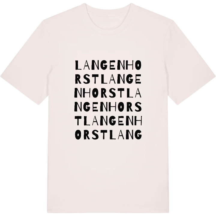 Langenhorst ordlek t-shirt – t-shirt från PinShirt