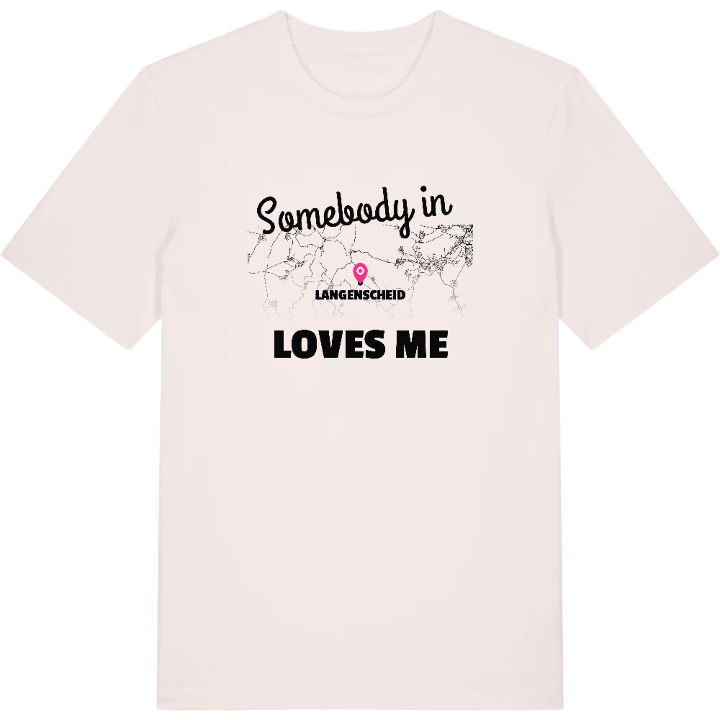 Någon i Langenscheid älskar mig t-shirt – t-shirt från PinShirt