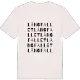 Långfallet ordlek t-shirt