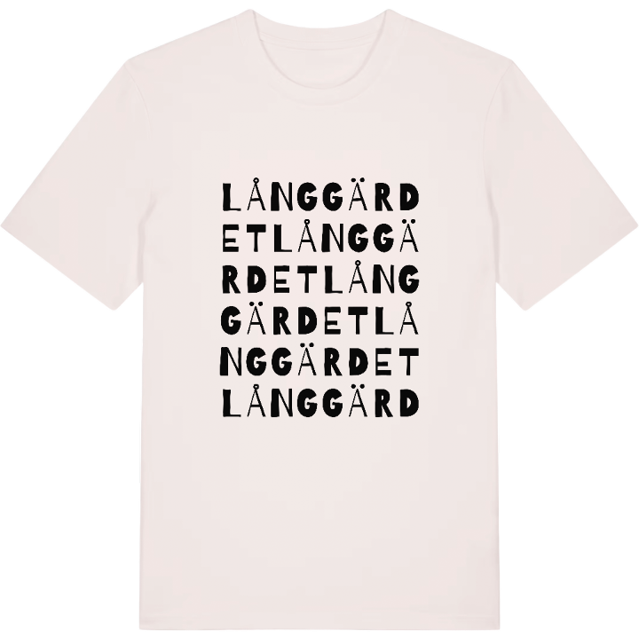 Långgärdet ordlek t-shirt – t-shirt från PinShirt
