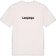 Langinge fetstil t-shirt