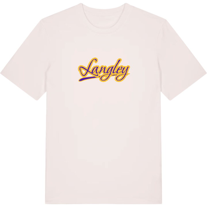 Langley baseball t-shirt – t-shirt från PinShirt