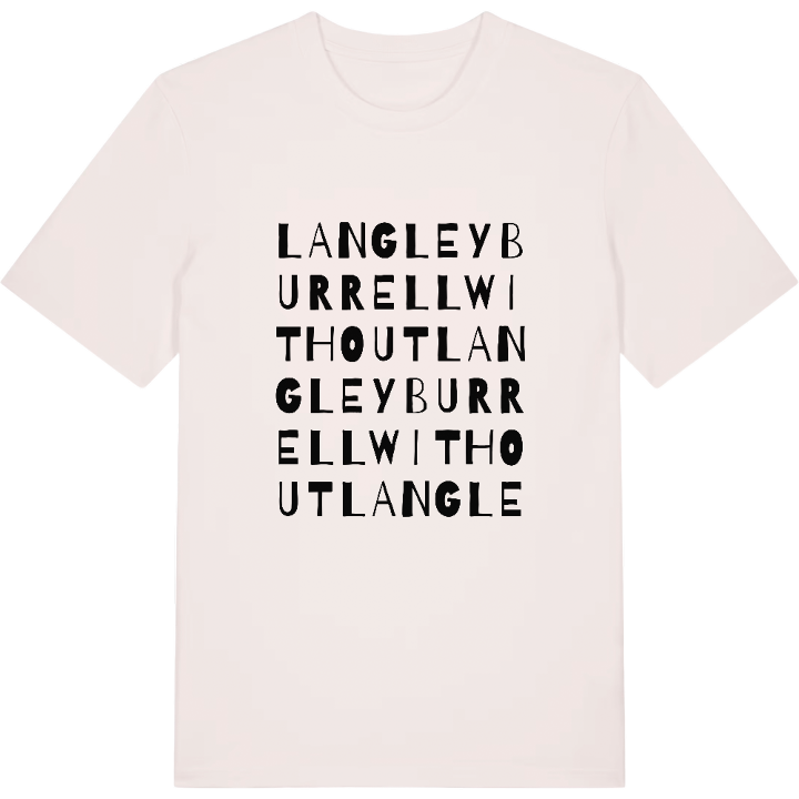 Langley Burrell Without ordlek t-shirt – t-shirt från PinShirt