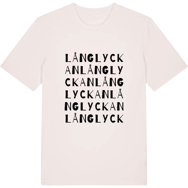 Långlyckan ordlek t-shirt – t-shirt från PinShirt