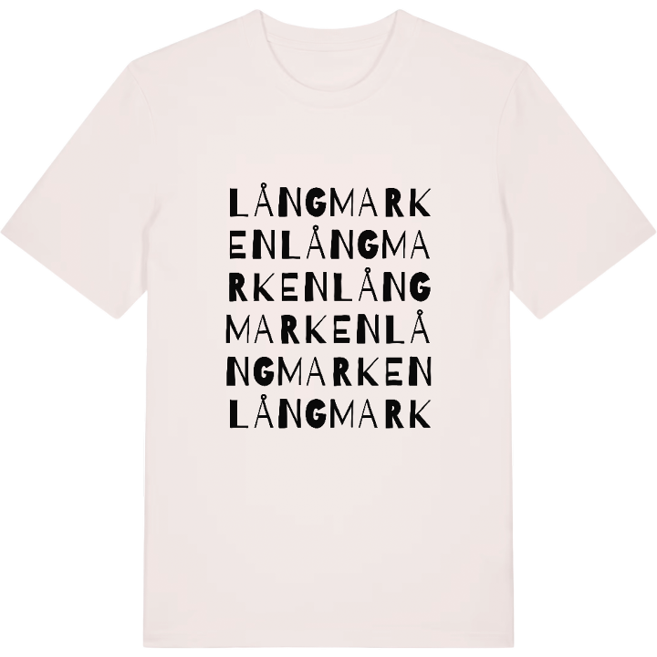 Långmarken ordlek t-shirt – t-shirt från PinShirt