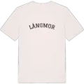 Långmor böjd t-shirt