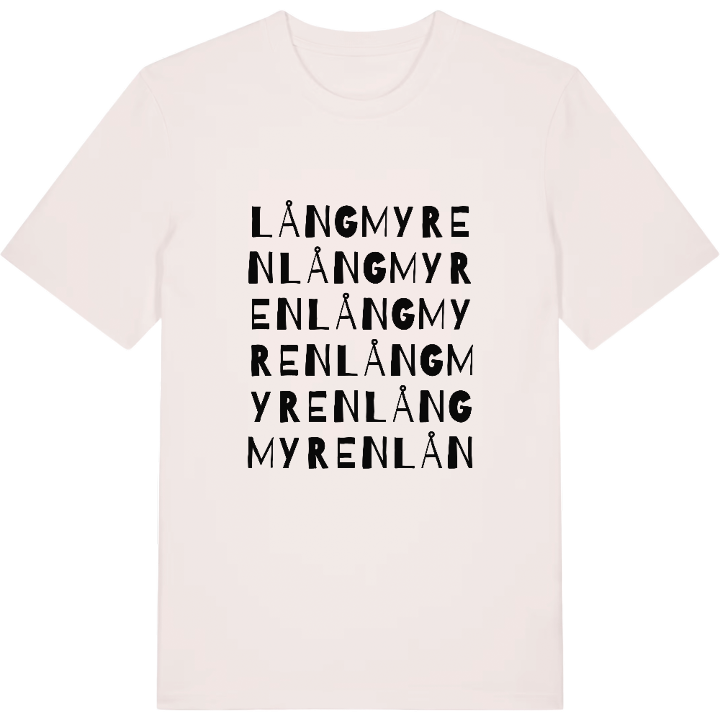 Långmyren ordlek t-shirt – t-shirt från PinShirt