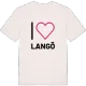Jag älskar Langö t-shirt stort tryck