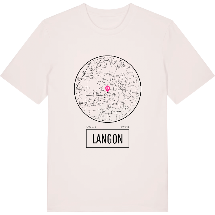 Langon t-shirt – t-shirt från PinShirt