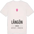 Långön karta t-shirt