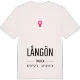 Långön karta t-shirt