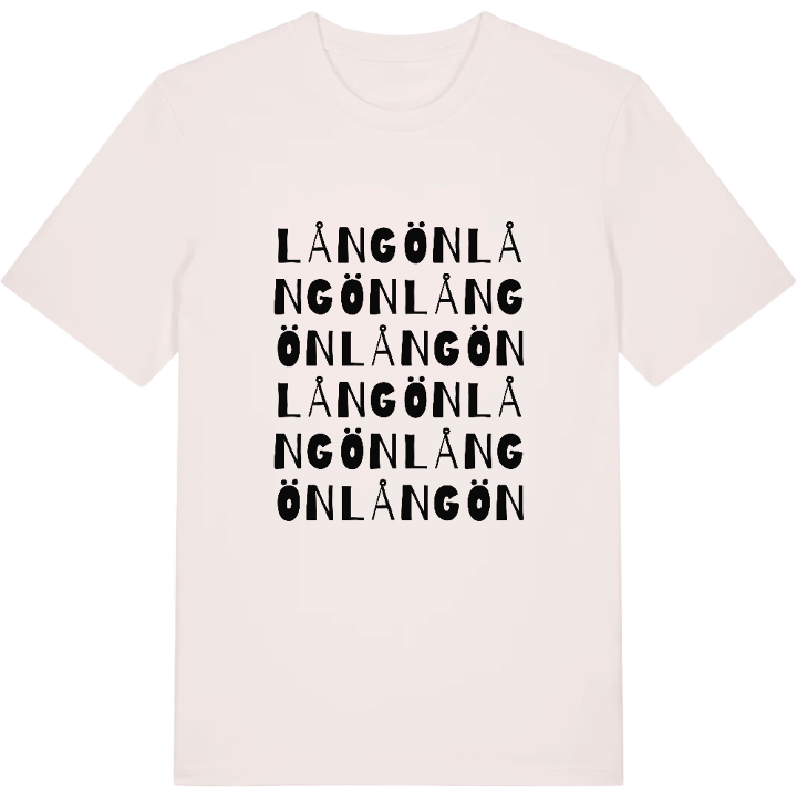 Långön ordlek t-shirt – t-shirt från PinShirt