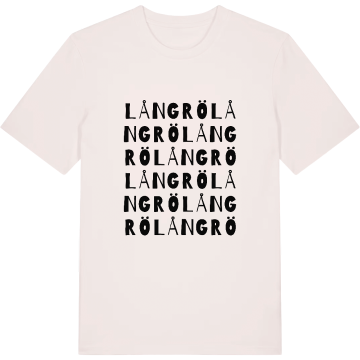 Långrö ordlek t-shirt – t-shirt från PinShirt