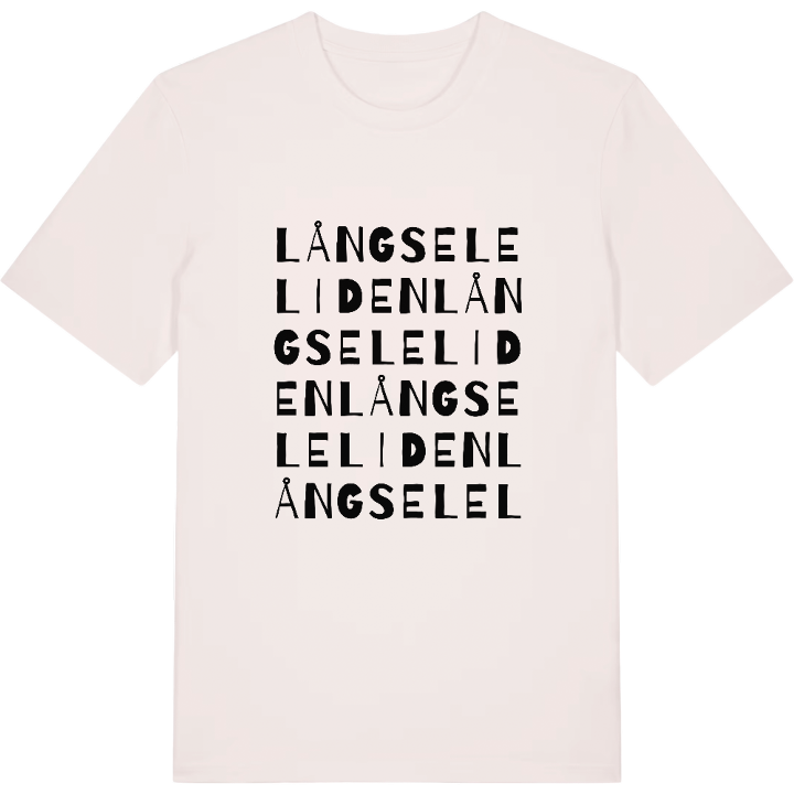 Långseleliden ordlek t-shirt – t-shirt från PinShirt
