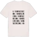 Långsered ordlek t-shirt