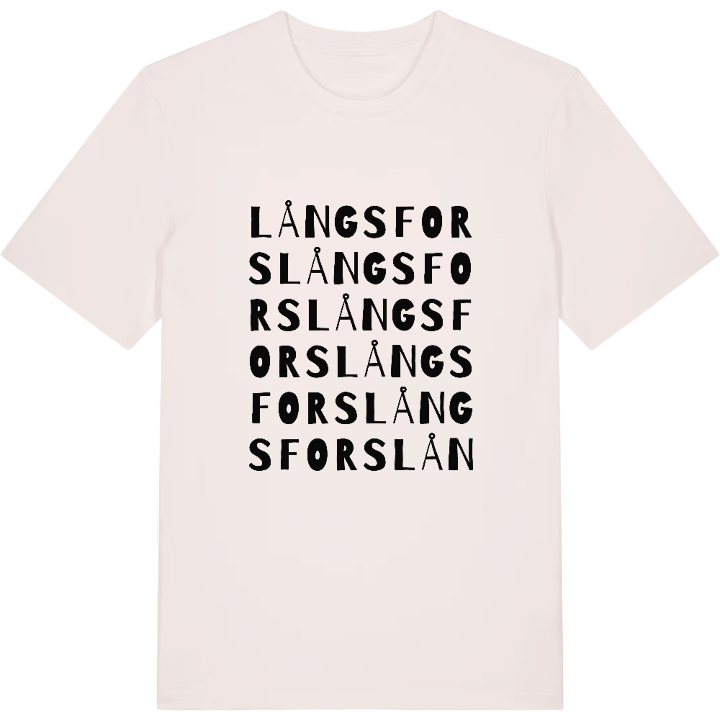 Långsfors ordlek t-shirt – t-shirt från PinShirt