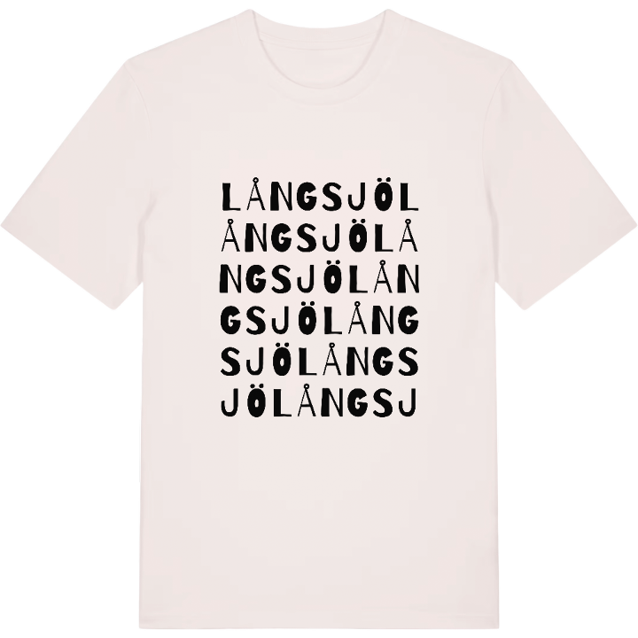 Långsjö ordlek t-shirt – t-shirt från PinShirt