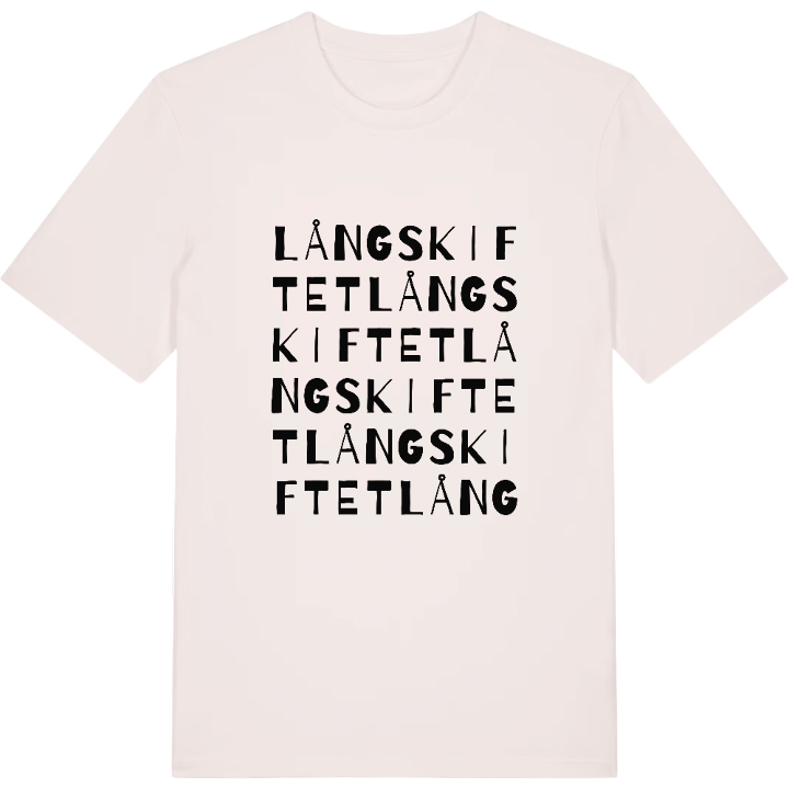 Långskiftet ordlek t-shirt – t-shirt från PinShirt