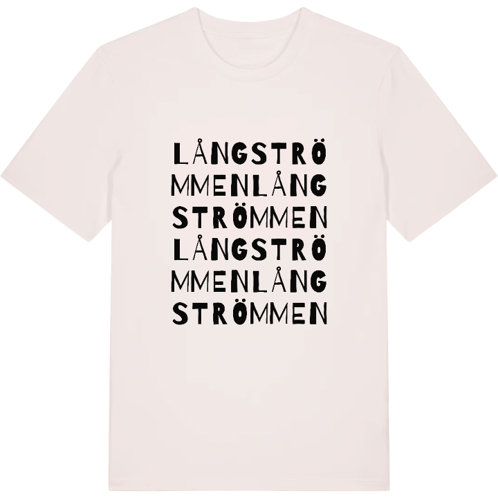 Långströmmen ordlek t-shirt – t-shirt från PinShirt