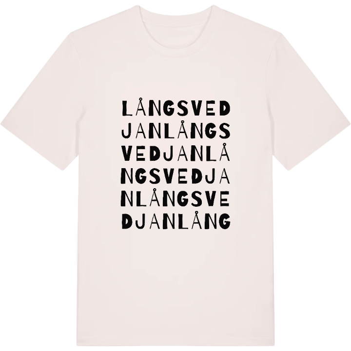Långsvedjan ordlek t-shirt – t-shirt från PinShirt
