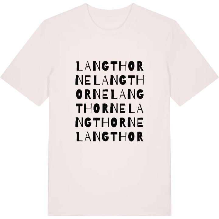 Langthorne ordlek t-shirt – t-shirt från PinShirt