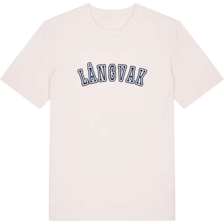 Långvak college t-shirt – t-shirt från PinShirt