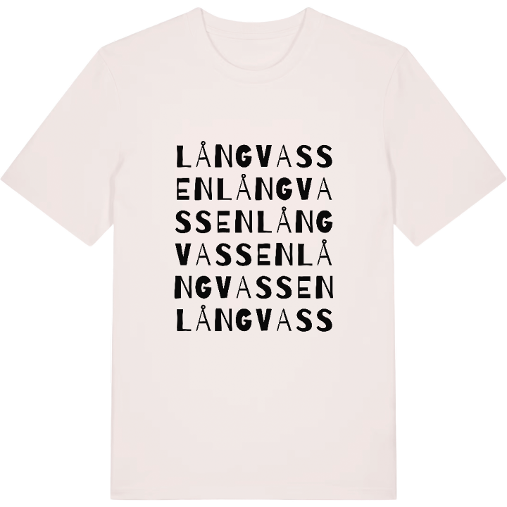 Långvassen ordlek t-shirt – t-shirt från PinShirt