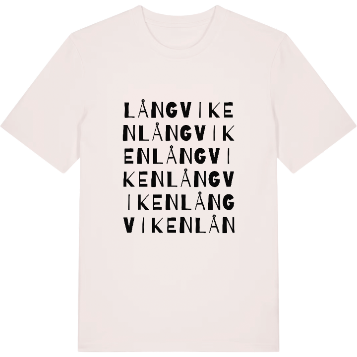 Långviken ordlek t-shirt – t-shirt från PinShirt