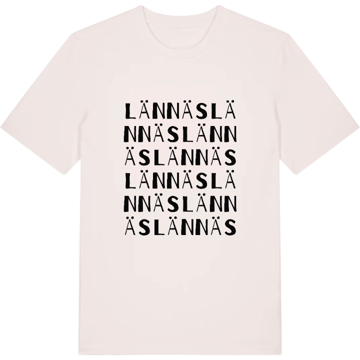 Lännäs ordlek t-shirt – t-shirt från PinShirt
